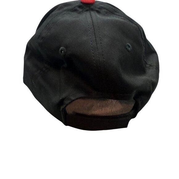 Sacramento RiverCats Black & Red Adjustable Baseball Cap Strapback Hook and Loop - Picture 3 of 9